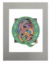Load image into Gallery viewer, 11X14 Matted Celtic Letter Print