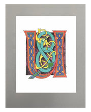 Load image into Gallery viewer, 11X14 Matted Celtic Letter Print