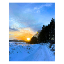 Load image into Gallery viewer, The Well Traveled Path Christmas Protrait Card
